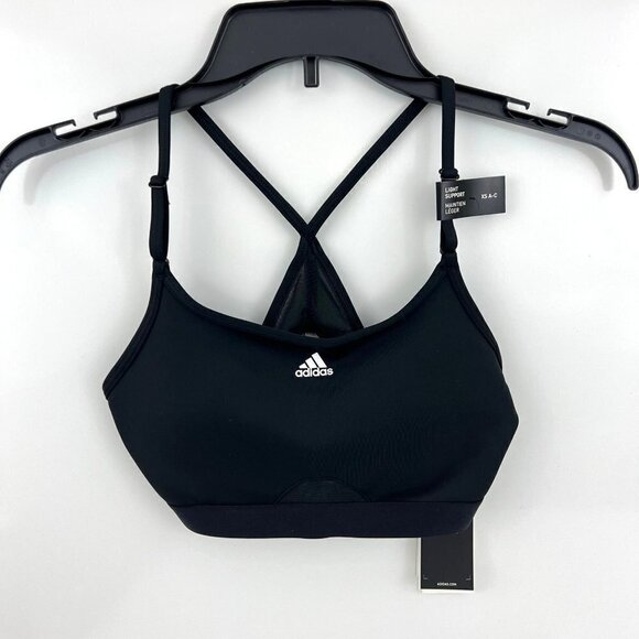 adidas Other - Adidas Powerreact Training Light -Support Padded Sports Bra XS A-C
